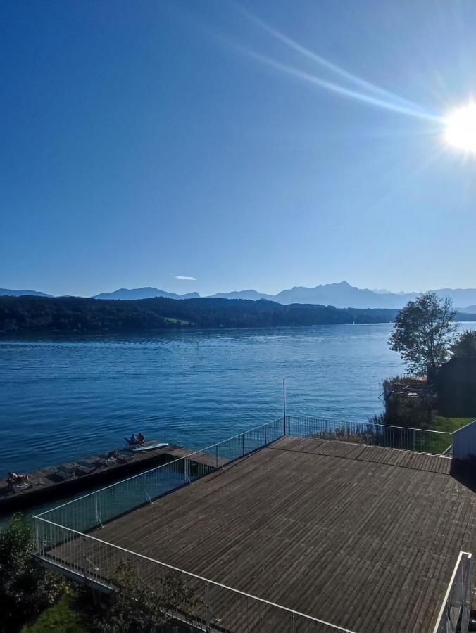 Appartement Mit Seeblick & Seezugang Sekull Exterior foto