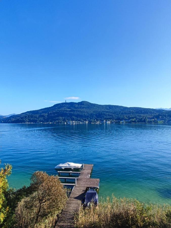 Appartement Mit Seeblick & Seezugang Sekull Exterior foto